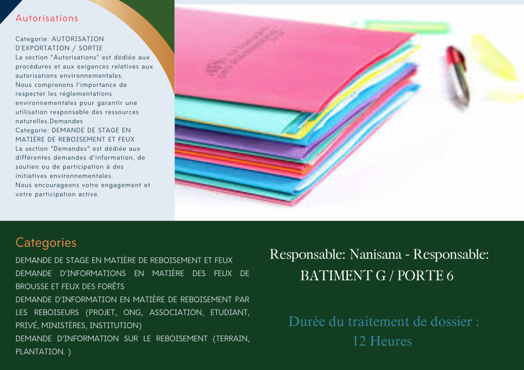 Autorisations Categorie (1)