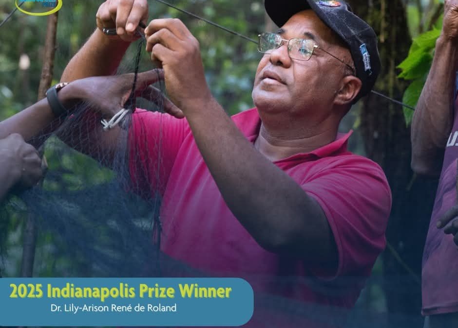 🏆🇲🇬 𝗣𝗿. 𝗟𝗶𝗹𝘆-𝗔𝗿𝗶𝘀𝗼𝗻 𝗥𝗲𝗻𝗲́ 𝗱𝗲 𝗥𝗼𝗹𝗮𝗻𝗱, 𝗹𝗮𝘂𝗿𝗲́𝗮𝘁 𝟮𝟬𝟮𝟱 𝗱𝘂 𝗽𝗿𝗲𝘀𝘁𝗶𝗴𝗶𝗲𝘂𝘅 𝗜𝗻𝗱𝗶𝗮𝗻𝗮𝗽𝗼𝗹𝗶𝘀 𝗣𝗿𝗶𝘇𝗲🎉😍