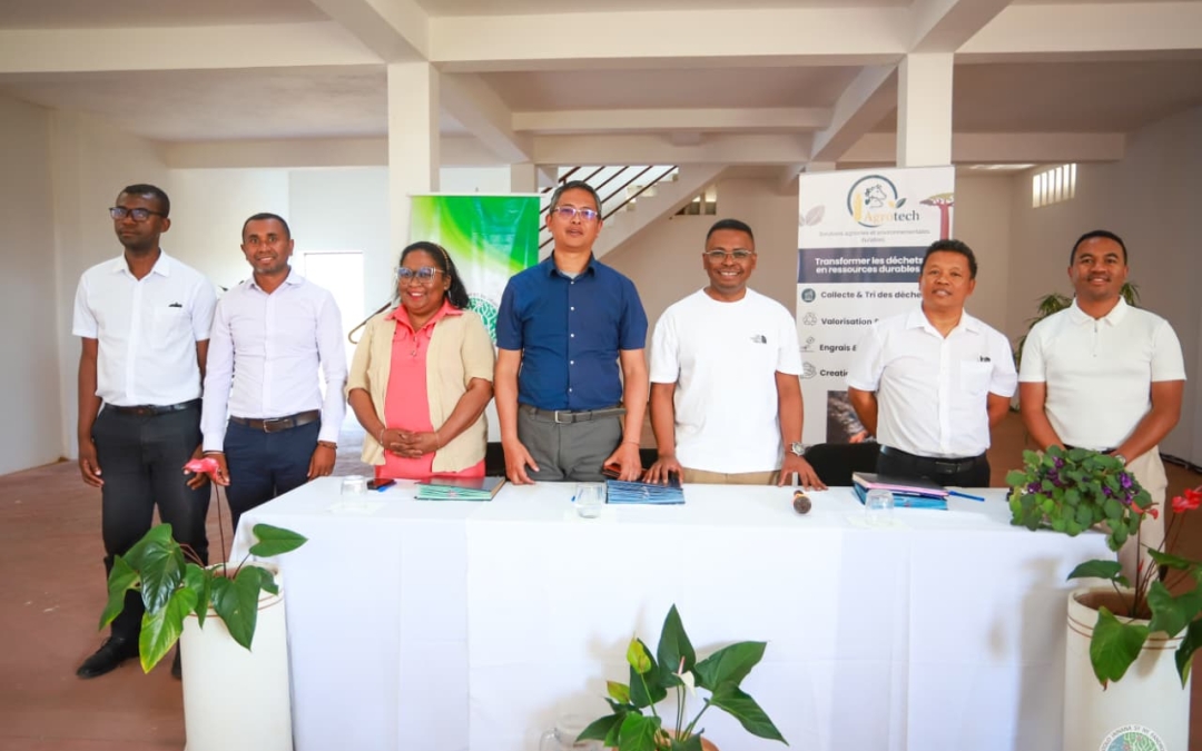 ♻️🌿Passation technique du centre de tri et de valorisation des déchets d’Antsarimasina, Toamasina